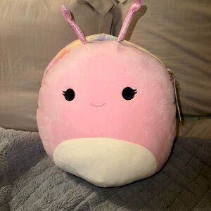 Pink Plush Toy with Antennae